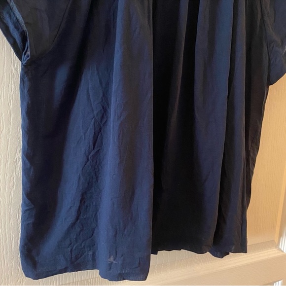 JENNI KAYNE Willow Blouse in Dark Blue - XL - Picture 10 of 13